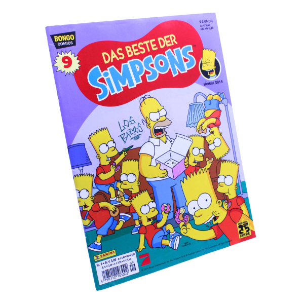 Das Beste der Simpsons Comic Nr. 9 Panini 2014 Simpsons Magazin